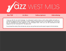 Tablet Screenshot of jazzwestmids.co.uk